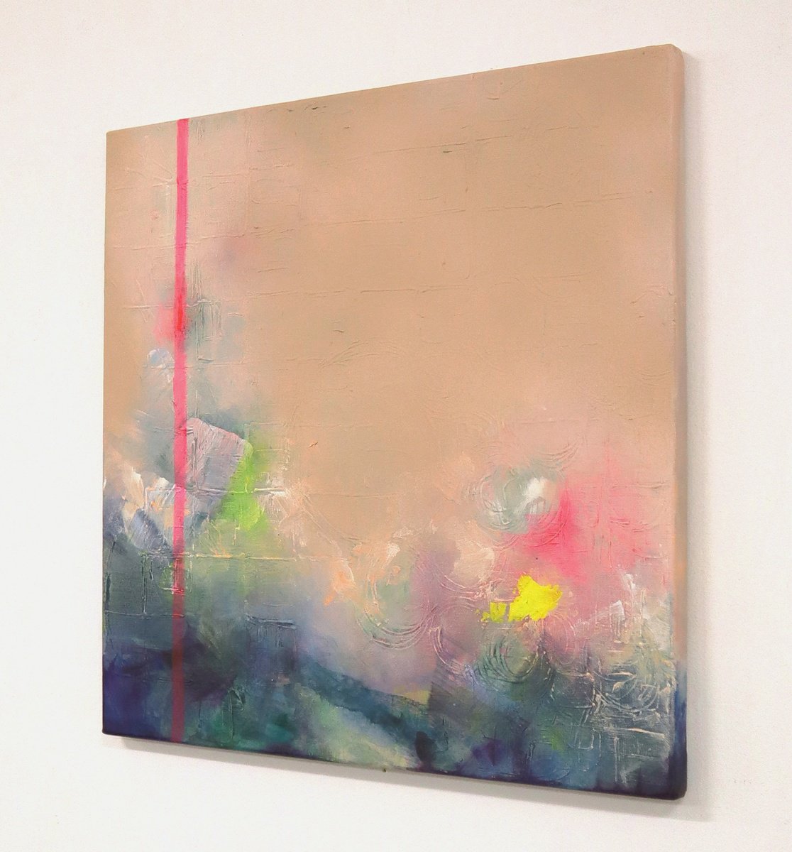 Abstract Acrylic Painting By Szilvia Ipacs 