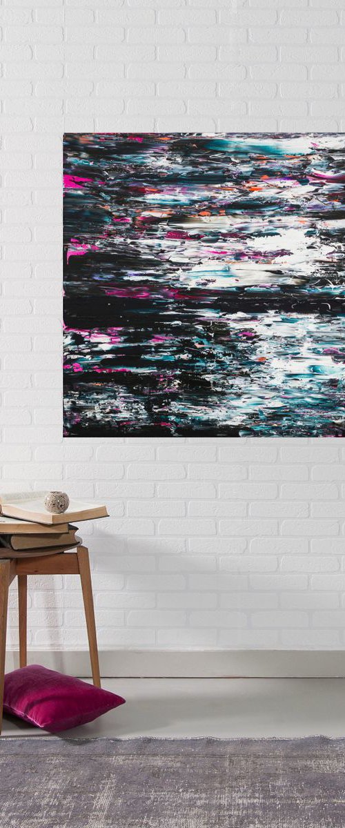 Moonlight Across The Waters - Where The Ocean Meets The Sky by Annette Spinks