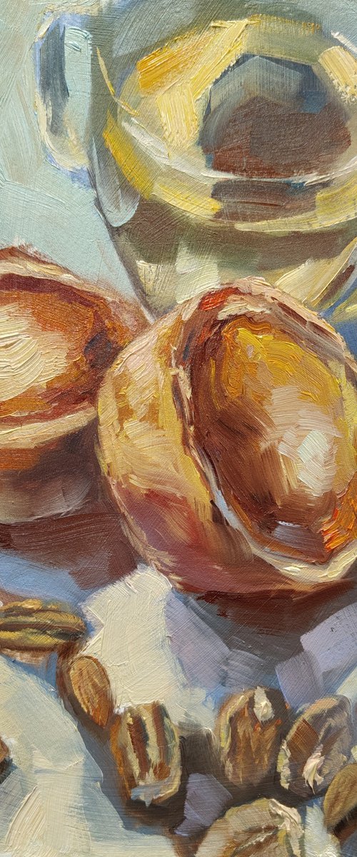 Cheese Cakes and Green Tea by Irina Sergeyeva