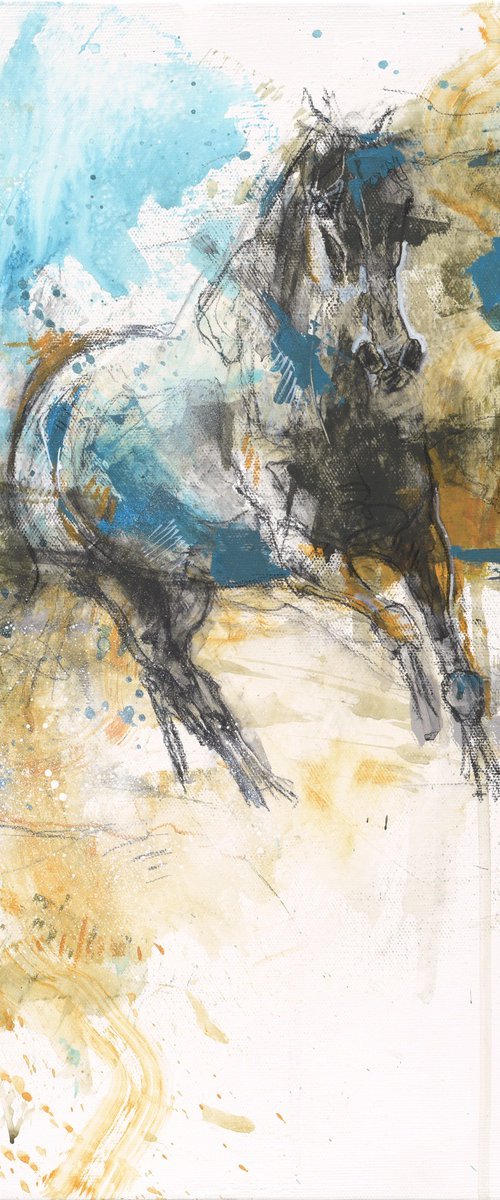 Horse Memory 4t by Benedicte Gele