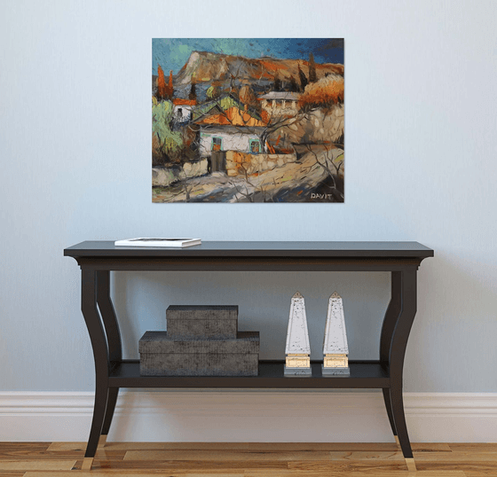 Village Under the Golden Ridge