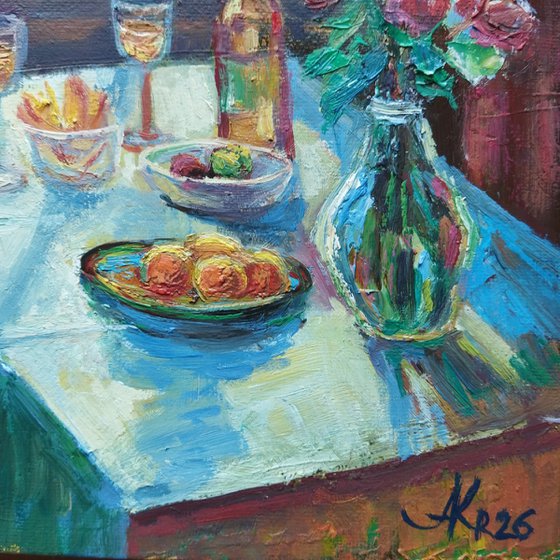 Cozy Winter Window View