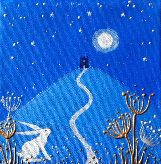 White Hare and Tor - Reserved for Sarah