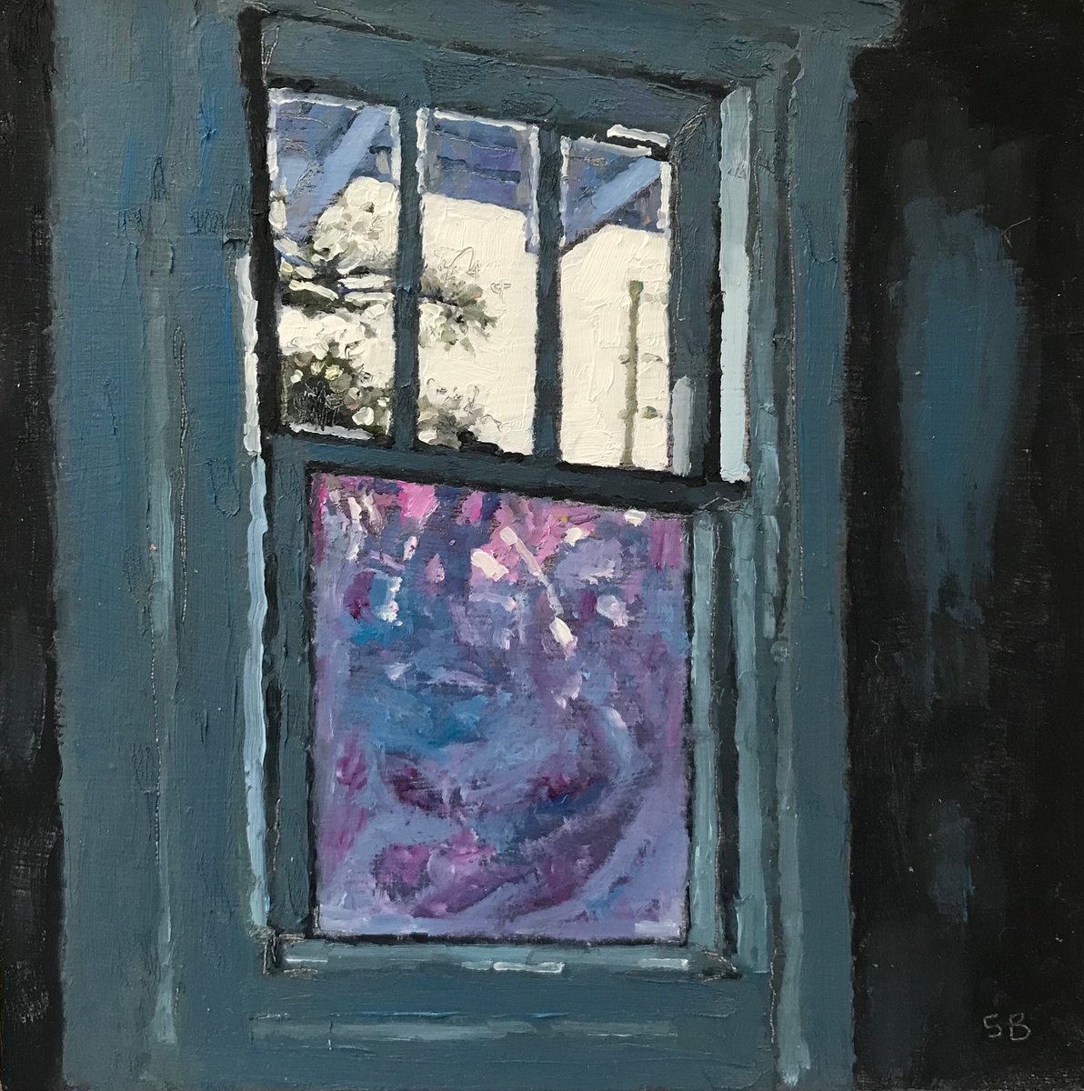 Bathroom window. by Stephen Brook