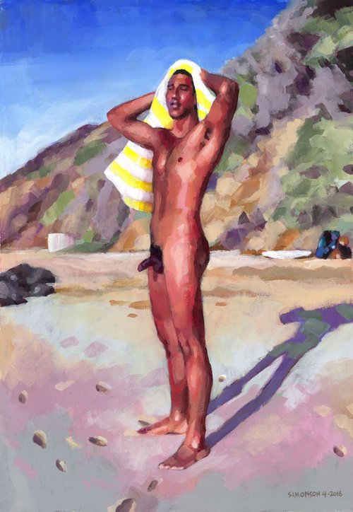 After the Surf Session by Douglas Simonson