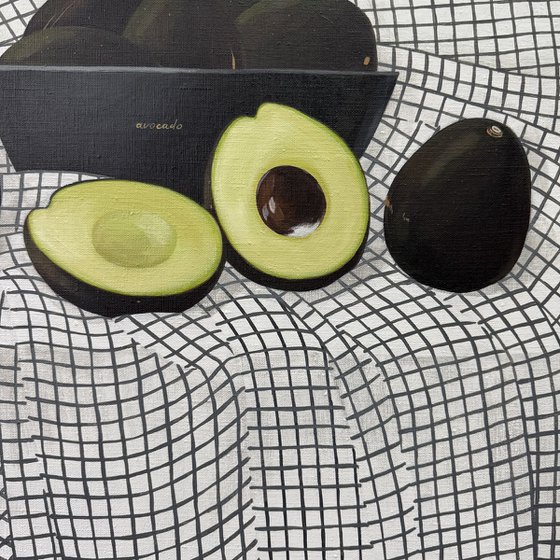 Avocado and birds