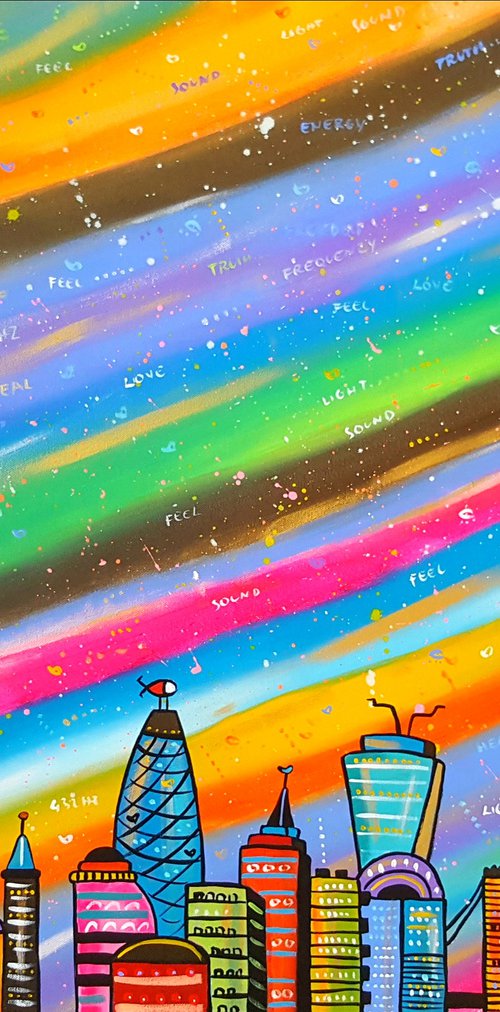 Vibrant World London by Maria Luisa  Azzini