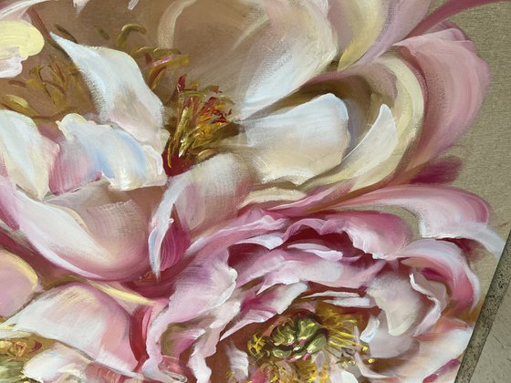 Sunny peonies