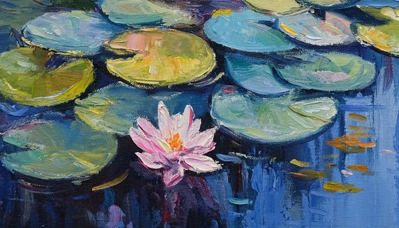 Water Lilies Pond Dreamscape