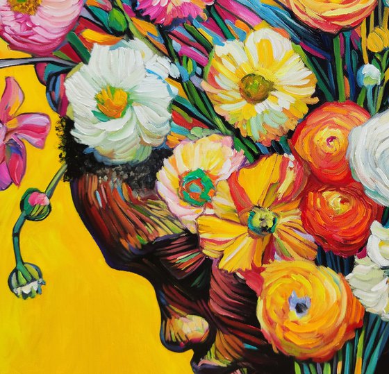 A Head Full of Flowers