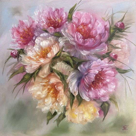 Magic peonies series - Romantic gift