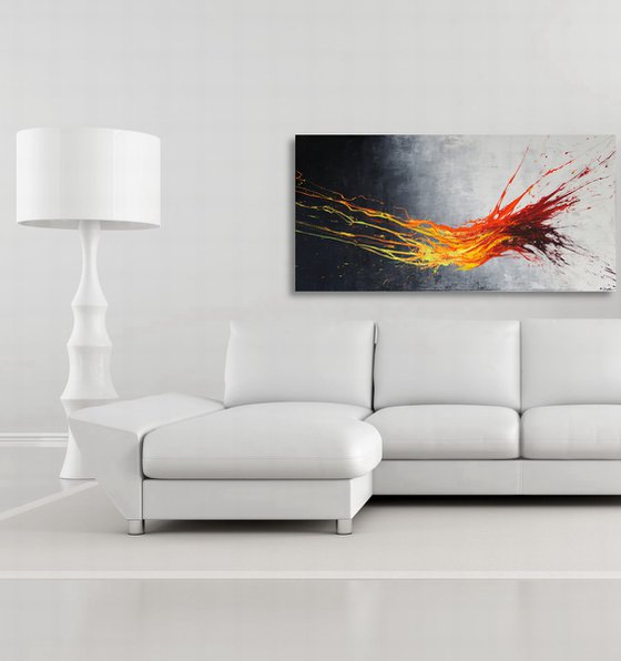 Sent To Ignite (Spirits Of Skies 098164) - 140 x 70 cm - XXL (56 x 28 inches)