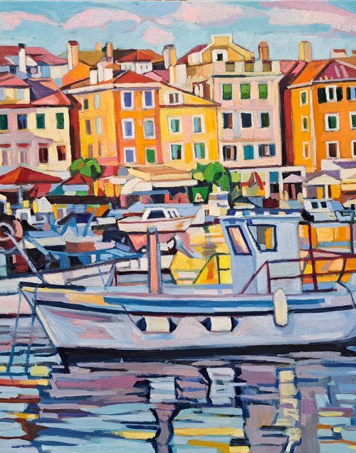 Summer day in Rovinj by Maja Đokić Mihajlović