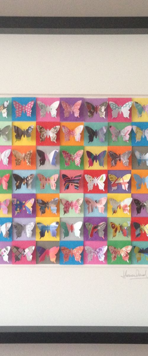 Butterfly Mosaic by Hernan Reinoso