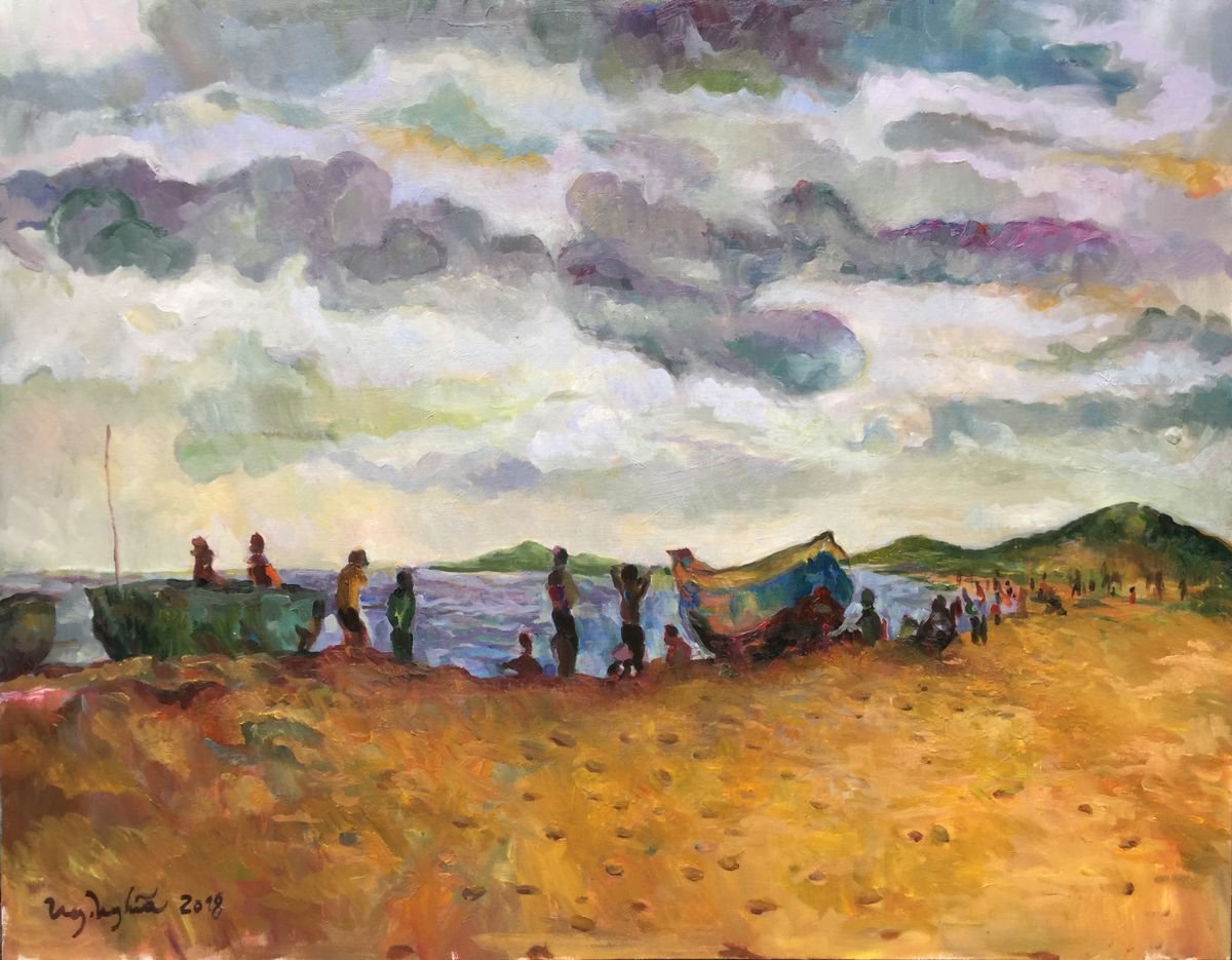 Phan Thiet beach landscape by Nghia Nguyen
