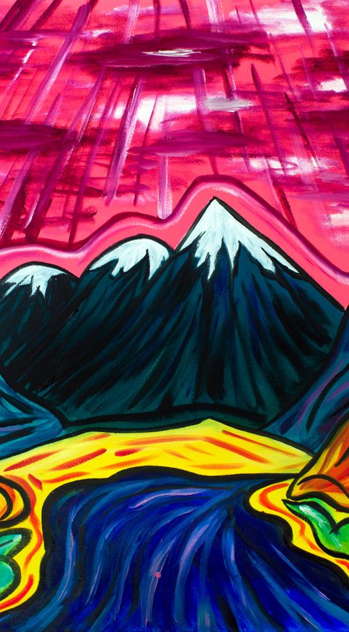 Technicolor Canyon by Tetiana Surshko