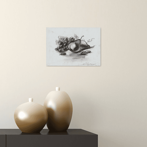 Pear and grape