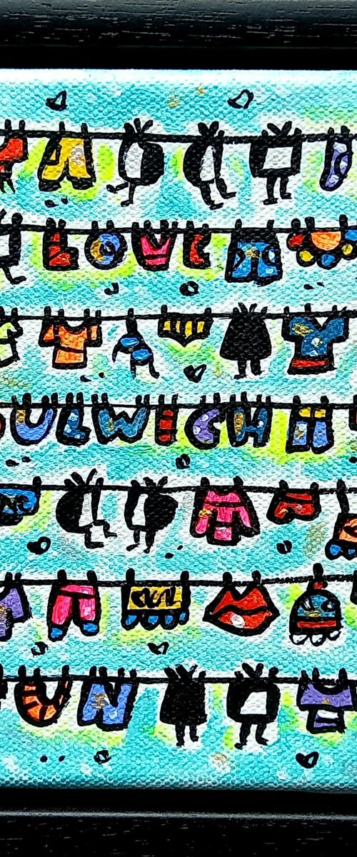 Dulwich Laundry Tvs by Maria Luisa  Azzini