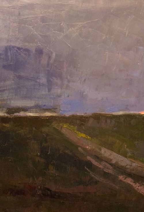 Abstract 'Farm Lane' by Andre Pallat