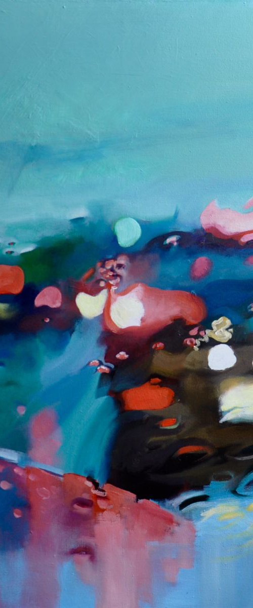 Red and Blue 5 by John Welsh