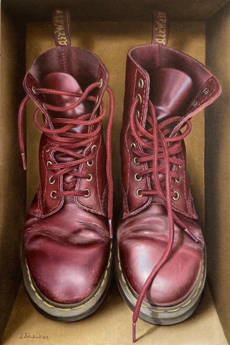 Red Boots by Lorna Sharkey