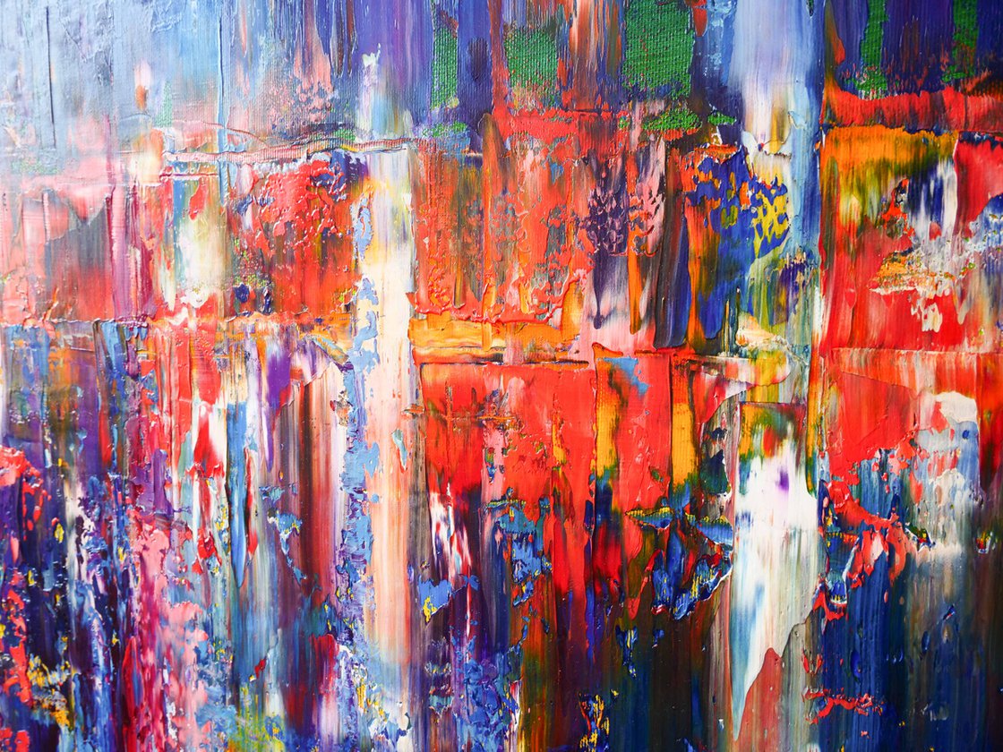 Night New York II Oil painting: Vadim Shamanov | Artfinder