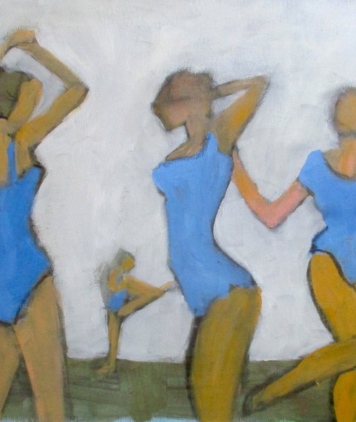 Warming up by Rosalind Roberts