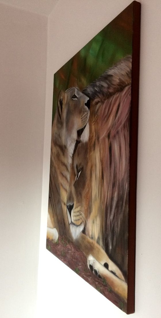 The Lions. Portrait