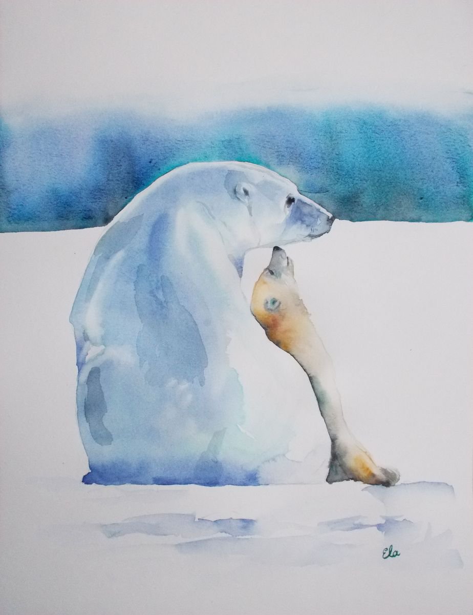 Polar bears by Daniela Ela  Kocicka  Beuk