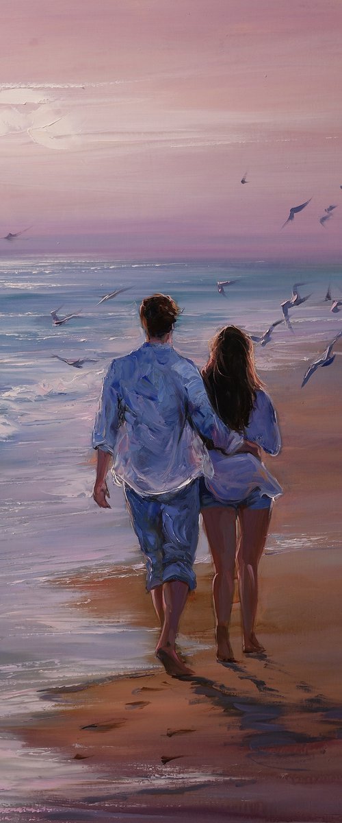 "Walk by the Sea" by Gennady Vylusk