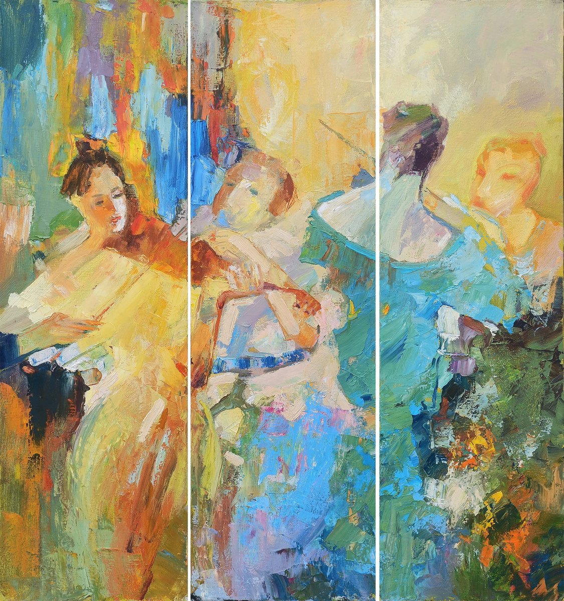 A Triptych of Melody by Narek Qochunc