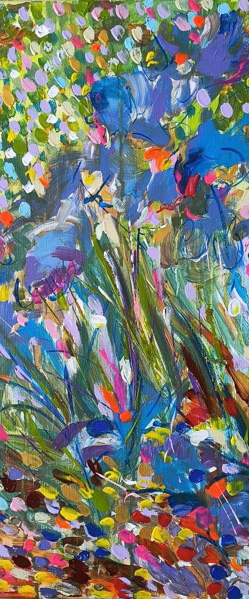 Irises by Antigoni Tziora