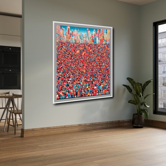 Vibrant Urban Symphony 1