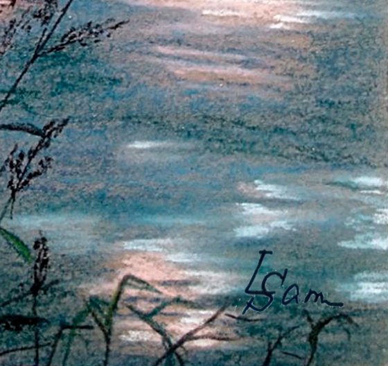 Evening Glow on the Lake