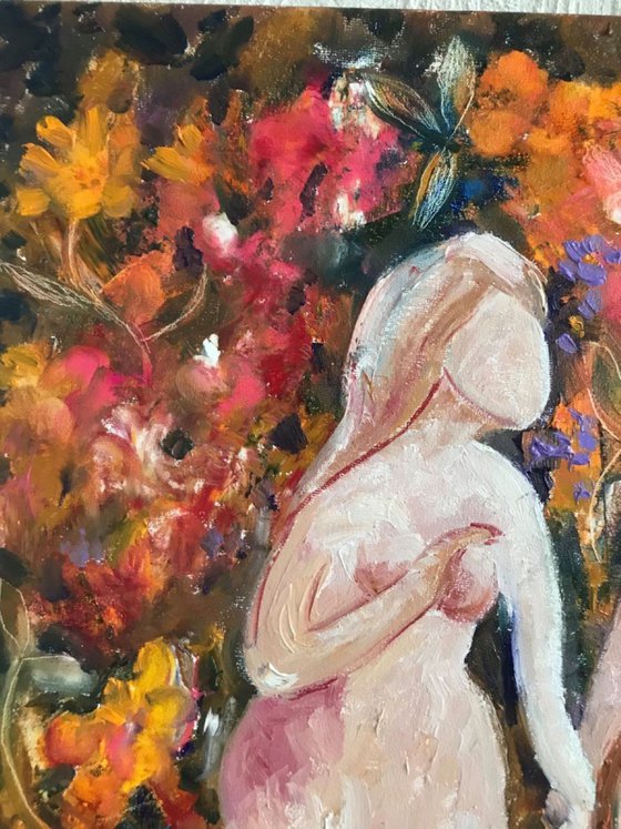 Sisters in the Garden