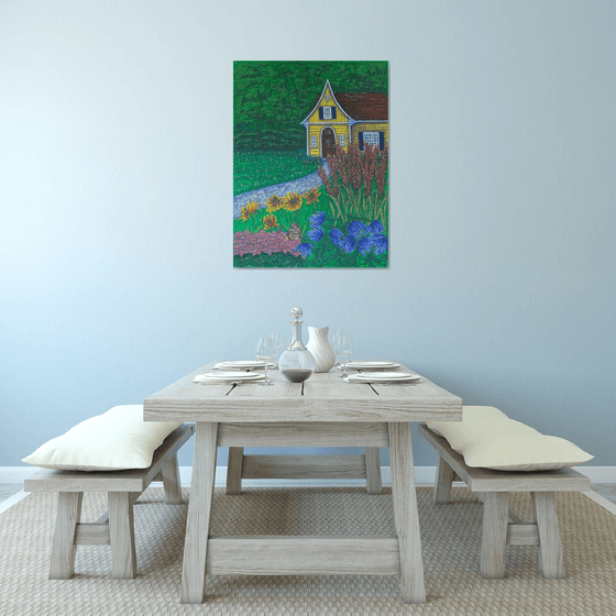 Yellow Cottage Garden