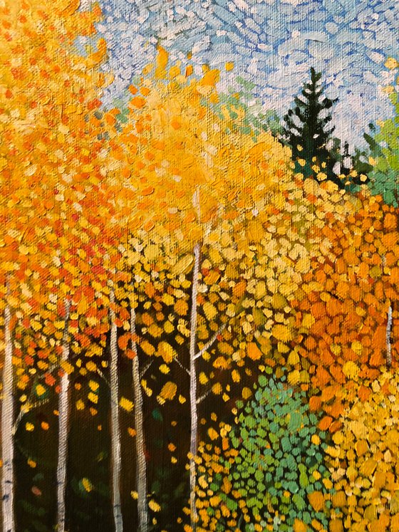 Autumn Tree Painting