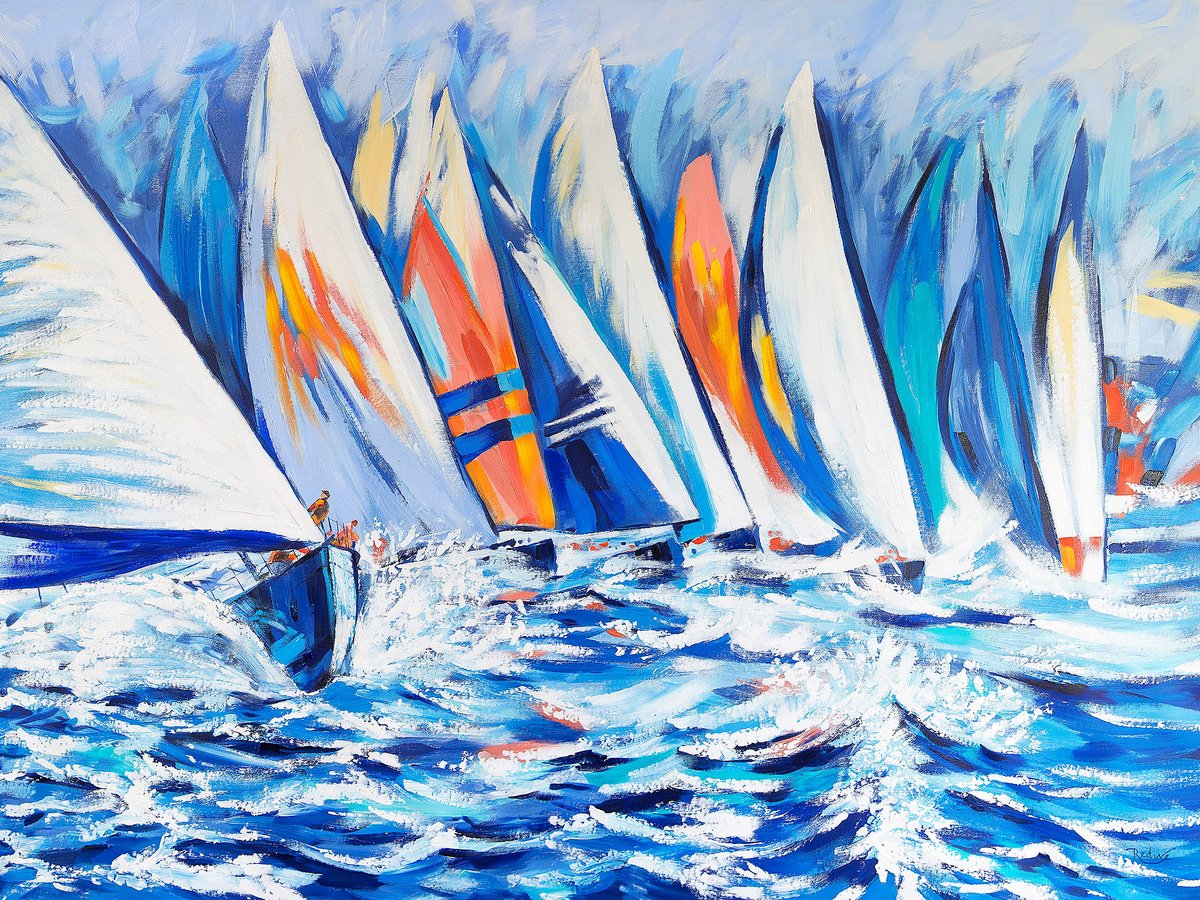 Sailing Regatta by Irina Redine