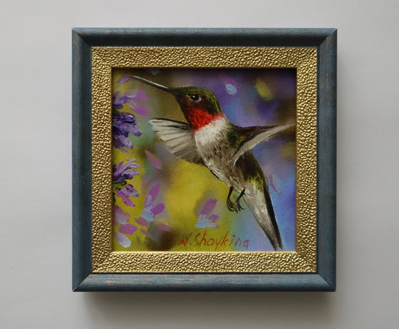 Vibrant Hummingbird Miniature