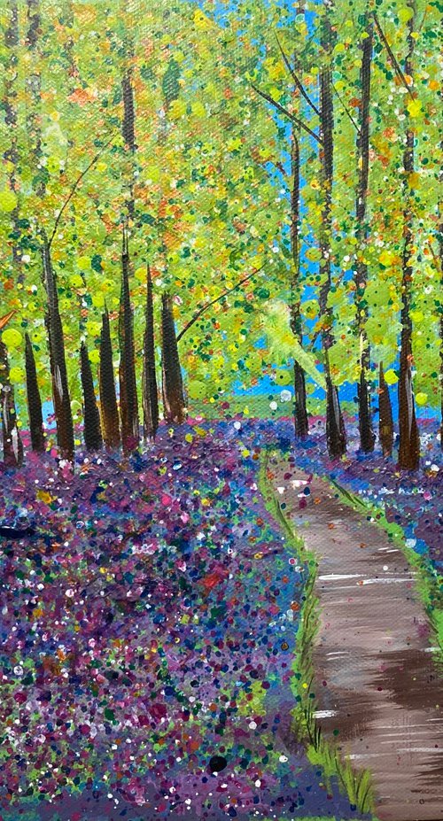 A summers day, bluebells by Bethany Taylor