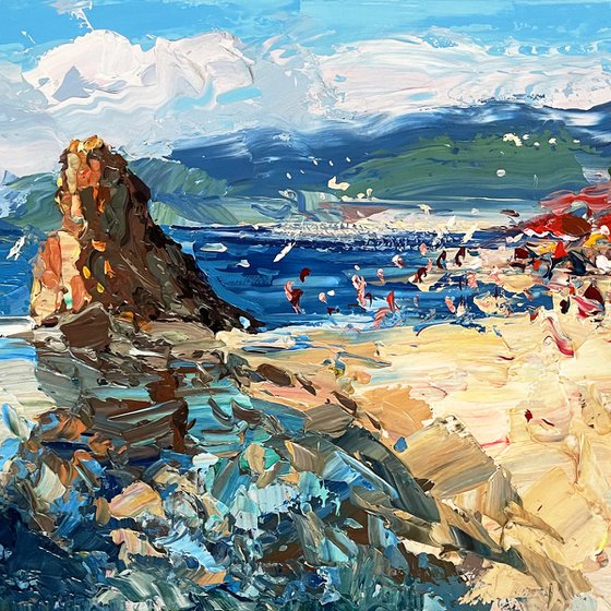 Monterosso Cinque Terre - Italian Sea Art