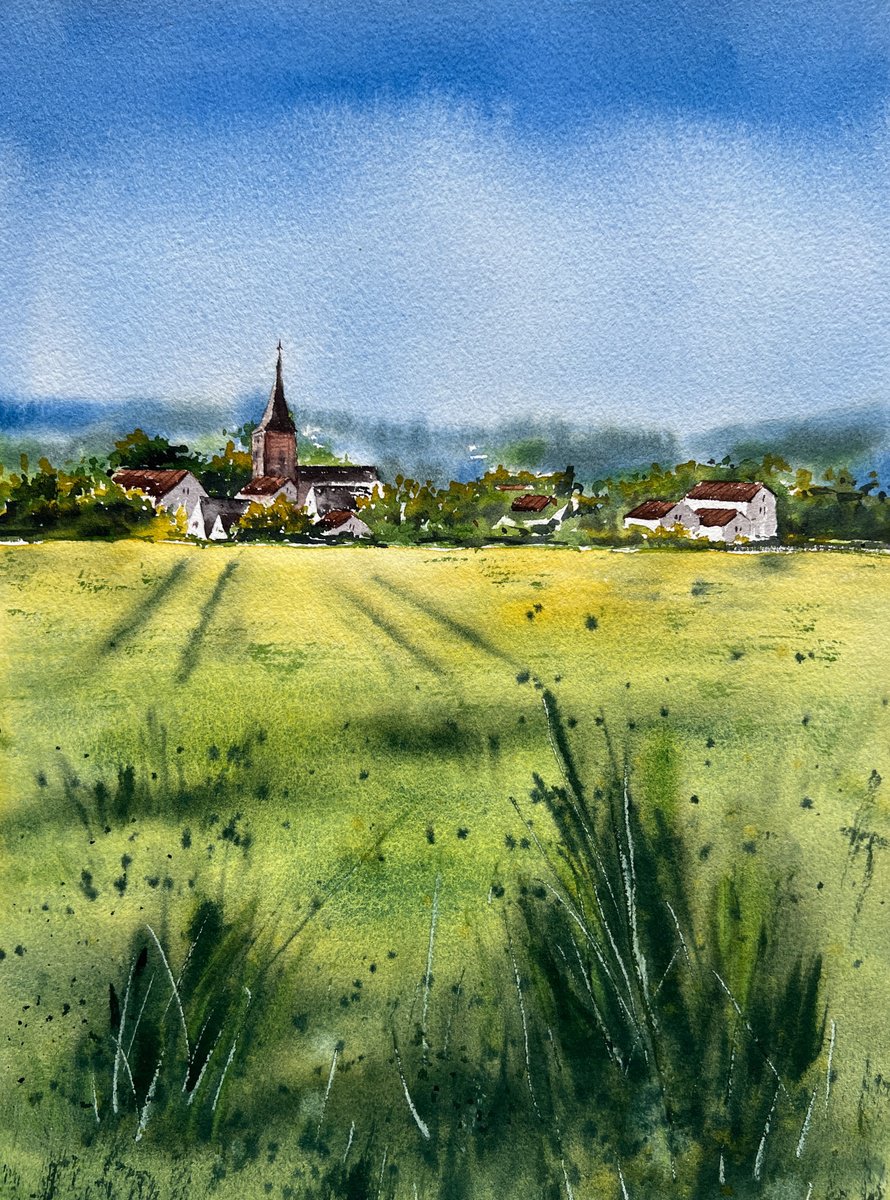 Meadow by Anna Zadorozhnaya
