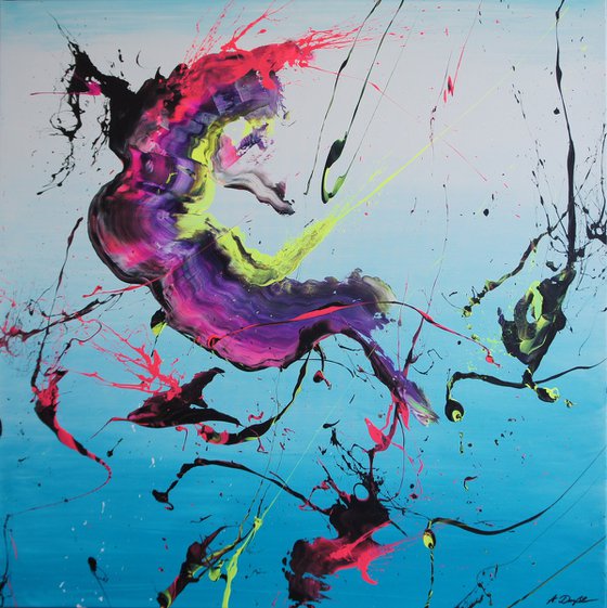Contraception (Spirits Of Skies 100006) (100 x 100 cm) XXL (40 x 40 inches)