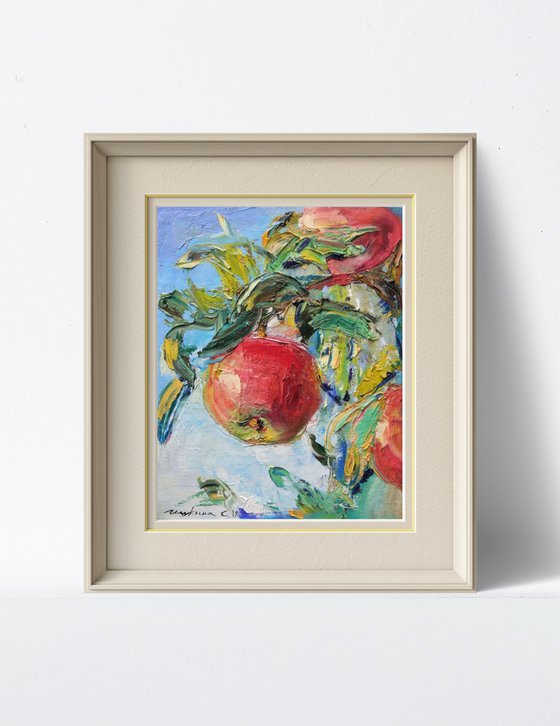 Apple tree branch
