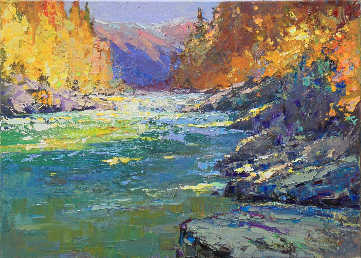 River #2 by Sergei Chernyakovsky