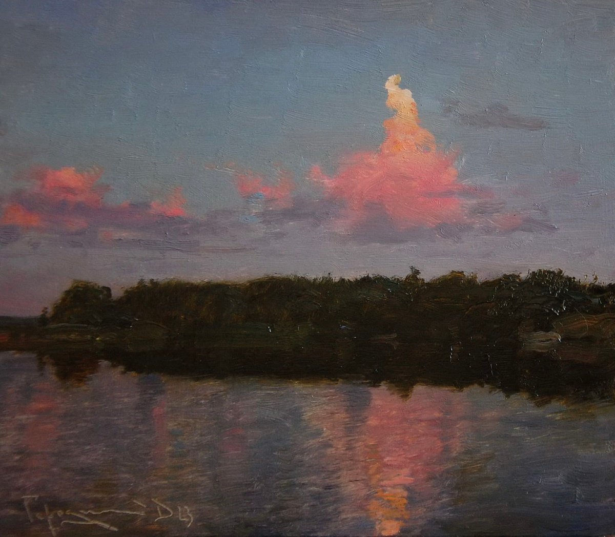Evening clouds by Denys Gorodnychyi