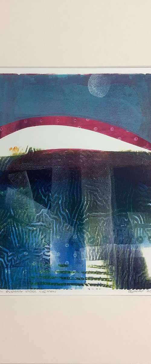 Cool Evening Under The Moon by Dawn Rossiter