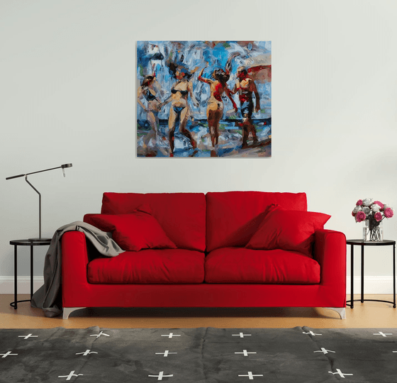 In the beat of liquid light