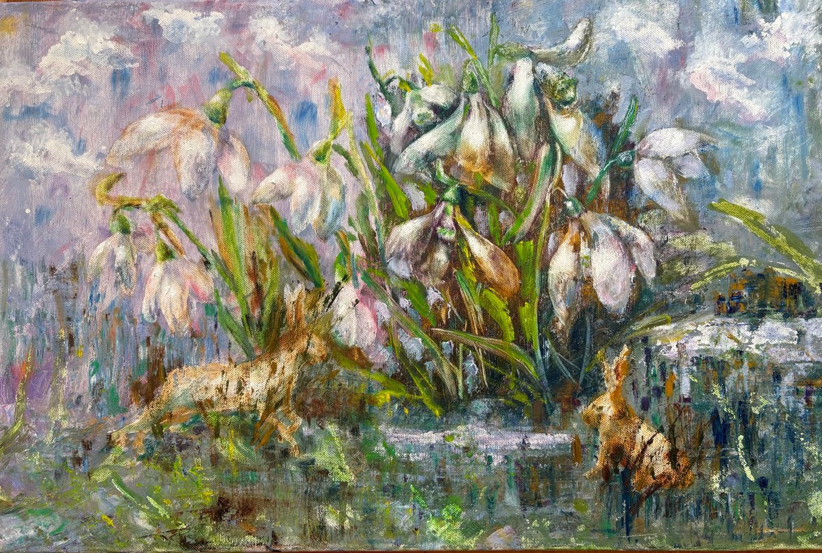 Surrealistic Oil Painting , The First Breath By Tetiana Pchelnykova, 24 X 16, Artwork For Sale On Artfinder