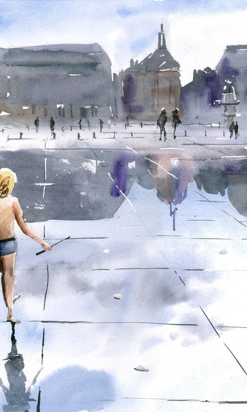 Miroir d'eau, Bordeaux by Sasha Romm